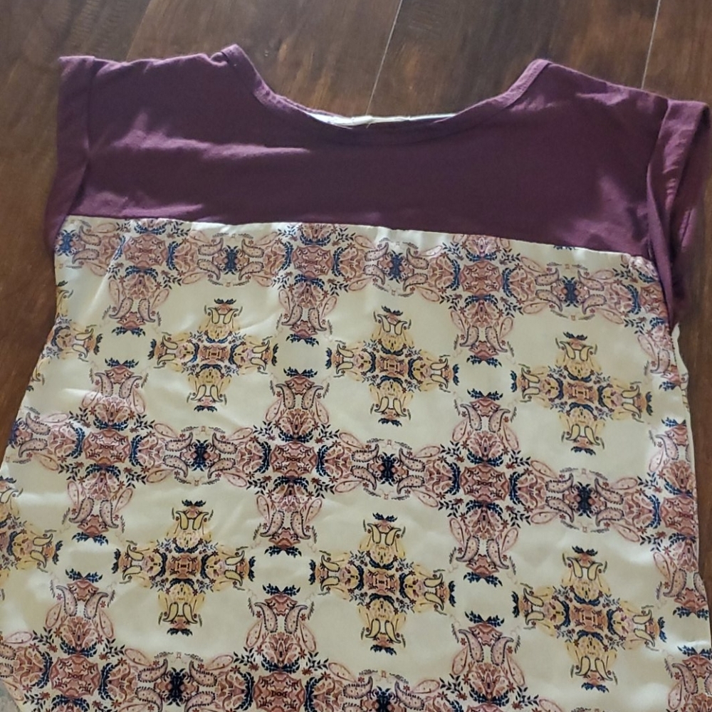 Pattern teen shirt